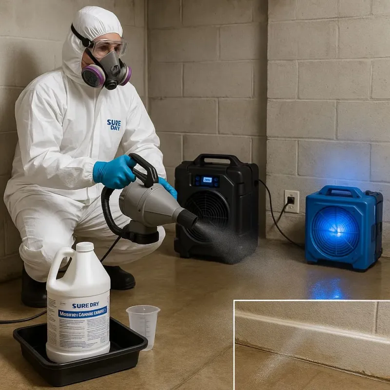 Sanitization and Odor Removal process in Cuthbert, GA
