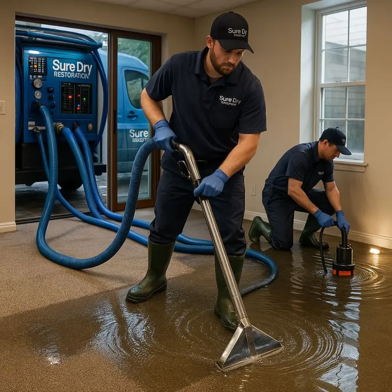 Water Extraction and Removal process in Cuthbert, GA